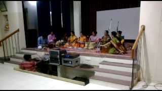 preview picture of video 'Gondhal - performance at Maharashtra Mandal Chennai'