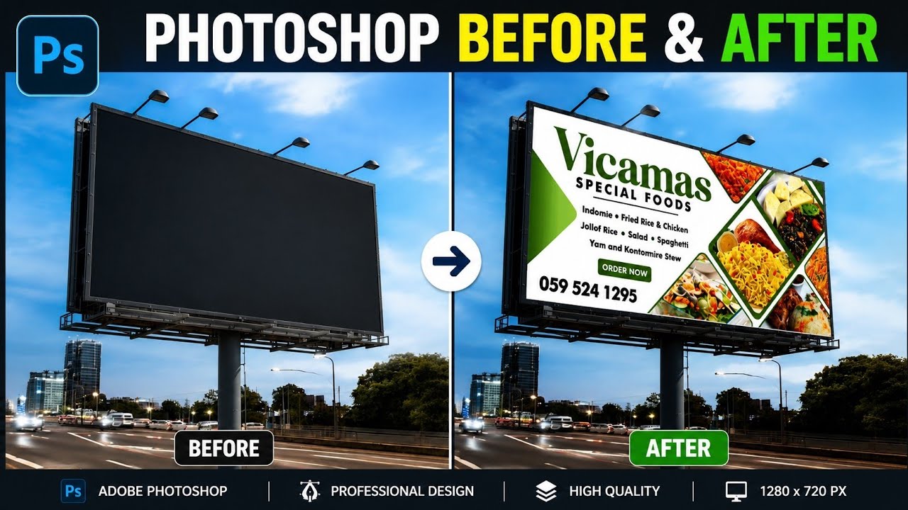 Create Billboard Lights in Photoshop - PixelPerfect - video 2