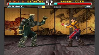 Download lagu Tekken 3 [Arcade] - play as Gun Jack mp3