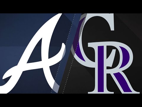8/16/17: Story's six RBIs help Rockies rout Braves