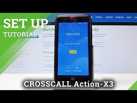 How to Set Up CROSSCALL Action-X3 - Activate & Configure