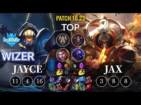 hyF Wizer Jayce vs Jax Top - KR Patch 10.23