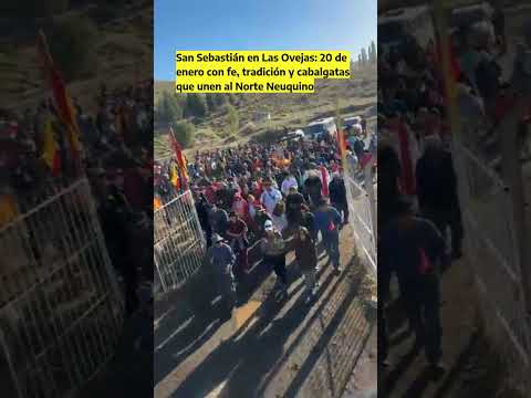 San Sebastián en Las Ovejas: fe, tradición y cabalgatas que unen al Norte Neuquino