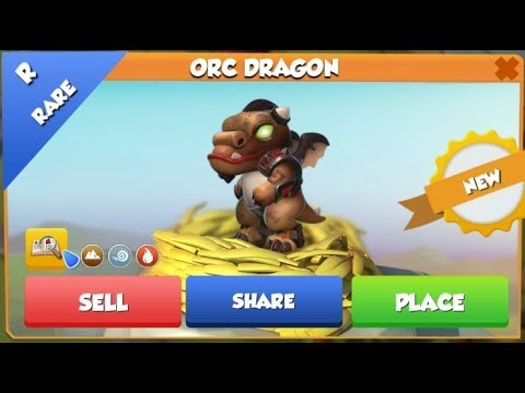 ORC DRAGON Hatching + SEA TURTLE Dragon Breeding?! - DML #676