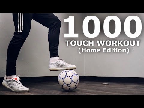 1000 Touch Home Workout | Stay Sharp On The Ball At Home