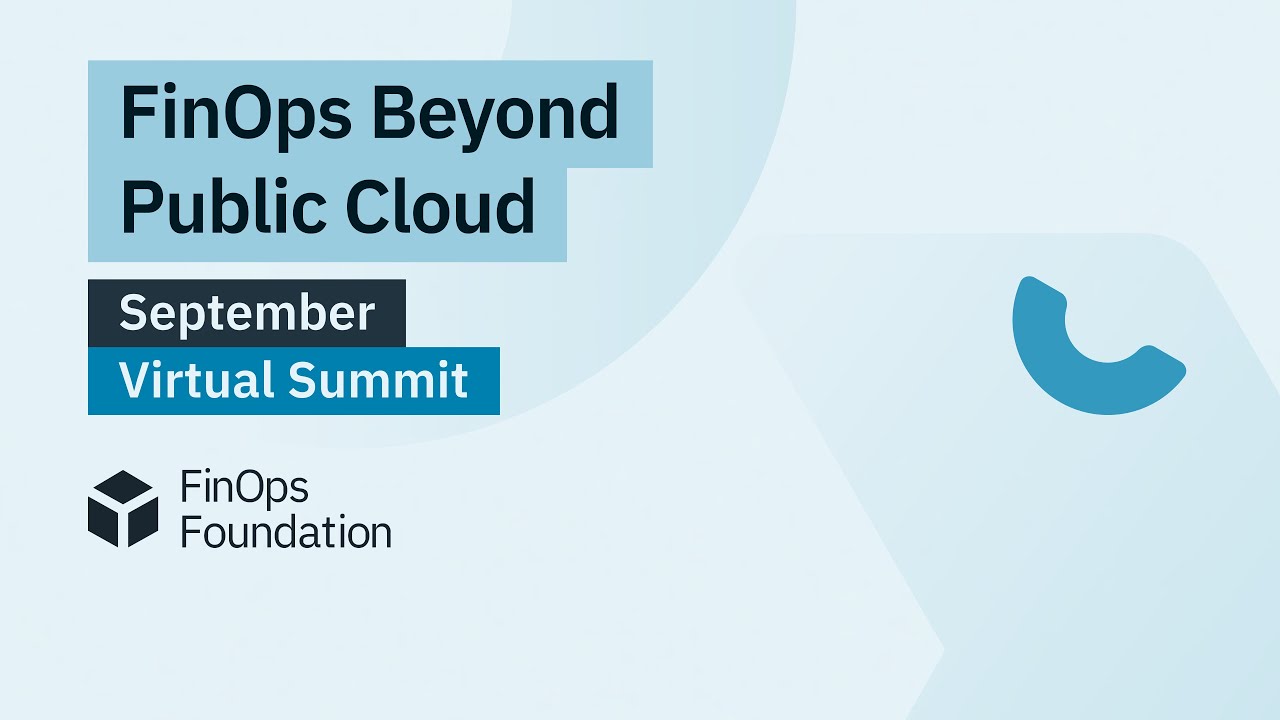 September 2024 FinOps Virtual Summit - Beyond Public Cloud