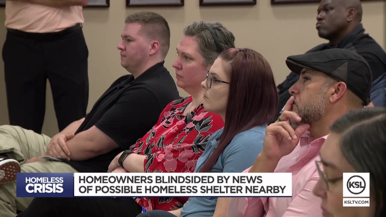 North Salt Lake homeowners blindsided by news of possible homeless shelter