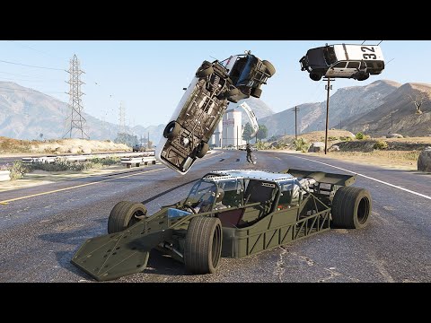 GTA 5 FAST & FURIOUS - FLIP CAR RAMPAGE - SUPER CINEMATIC PICTURE WITH SLOW MO ep.12