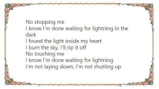 Cheryl - Waiting for Lighting Lyrics