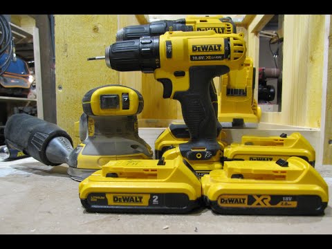 Difference Between Dewalt 18V XR Batteries and Dewalt 20V Max Batteries?