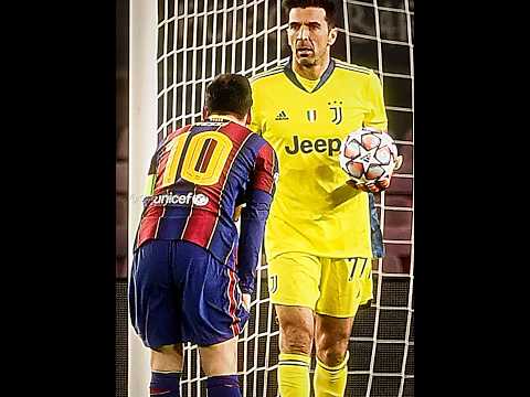 When Buffon Stopped Messi ❌