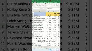 How to Insert Multiple Rows in Excel? - Excel Tips and Tricks