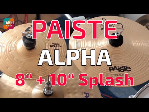 PAISTE ALPHA SPLASH 10" image 7