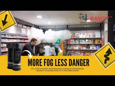 security fog system - fog armed security systems: anti-burglary fog generator system (video)