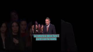 Travaglio: la retorica della Meloni deve fare i conti con la realtà #travaglio
