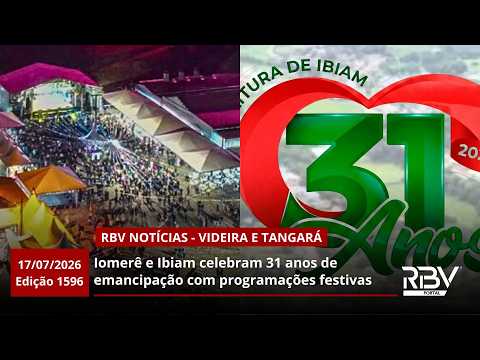RBV Notícias Videira e Tangará - 17/07/2026 - Edição 1596