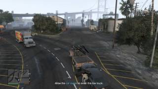GTA V Xbox 360 - Tow Truck Mission #3