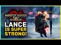 The Lance is SUPER STRONG in Monster Hunter Rise Sunbreak!