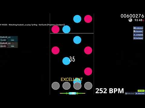 [Tyrfing - Verflucht] | 232 BPM vs. 252 BPM