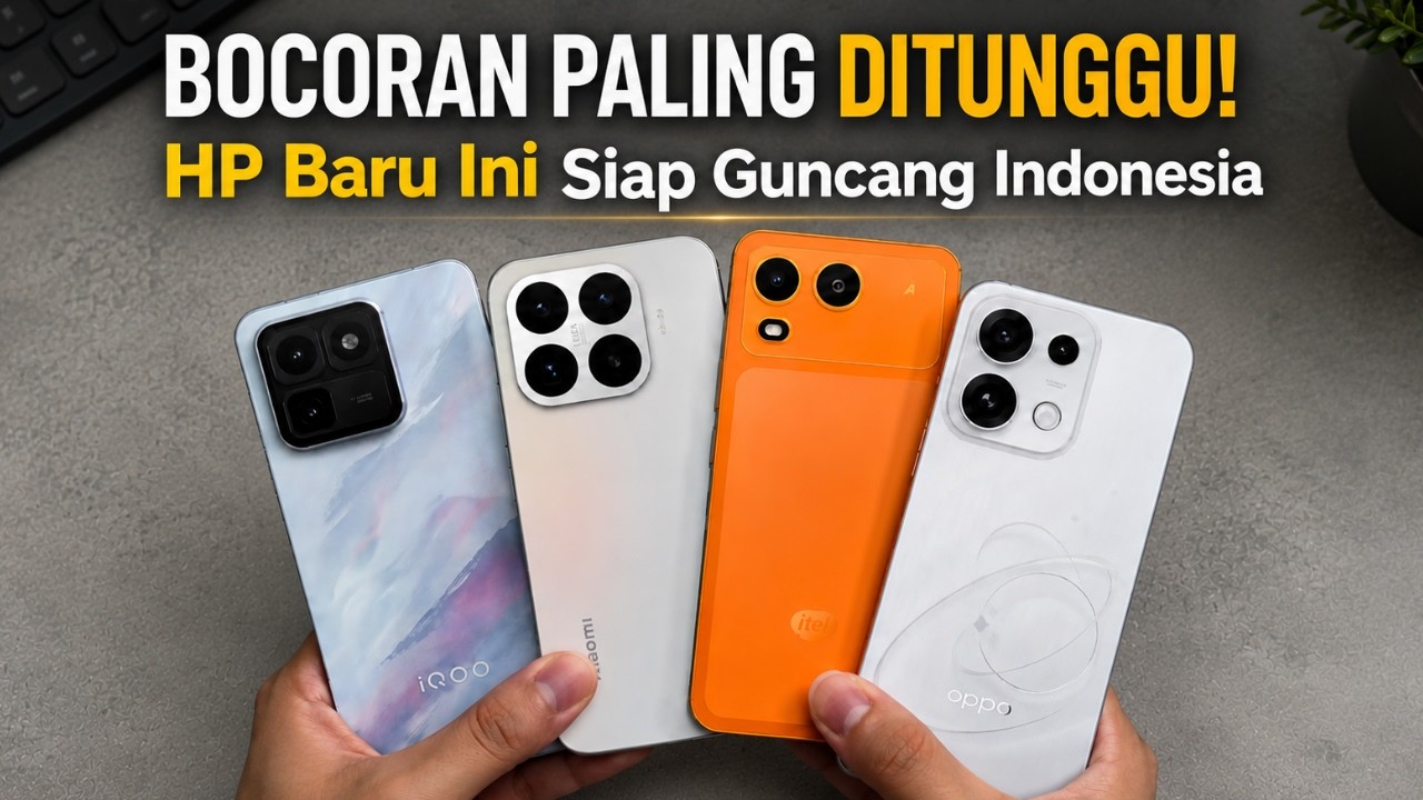SIAP-SIAP JAGOAN BARU DATANG‼️HP BARU SIAP RILIS DI INDONESIA DALAM WAKTU DEKAT