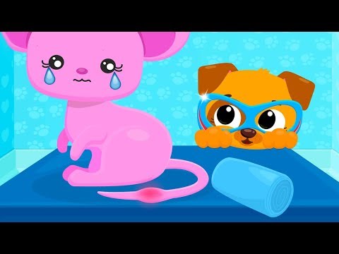 Fun Baby Care Kids Game - Cute & Tiny Superhero - Baby Care, Construction Trucks Fun Pet Care Game