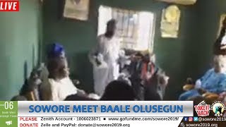 LIVE: Omoyele Sowore meets with Baale Olusegun Omoyele in Ikorodu #TheAlternative #TakeItBack LIVE: Omoyele Sowore meets with Baale Olusegun Omoyele in Ikorodu #TheAlternative #TakeItBack