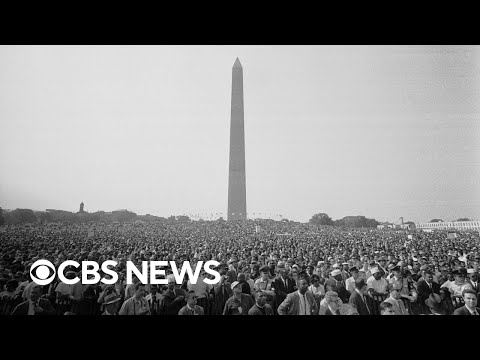 From the archives: 1963 March on Washington covered by CBS News' Walter Cronkite
