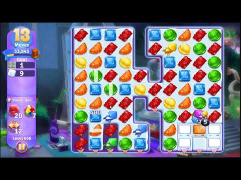 Wonka's World of Candy Level 666 - NO BOOSTERS + FULL STORY 🍫 | SKILLGAMING ✔️