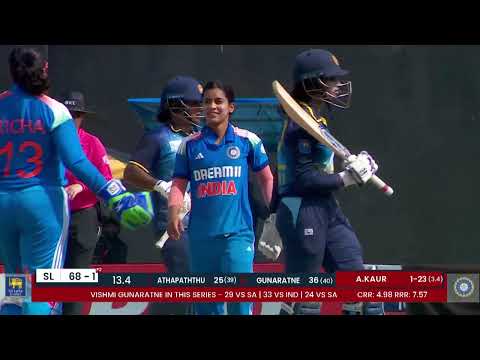 Highlights | Final Match | India vs Sri Lanka | Servo Cup Women's Tri-Nation ODI Series 2025