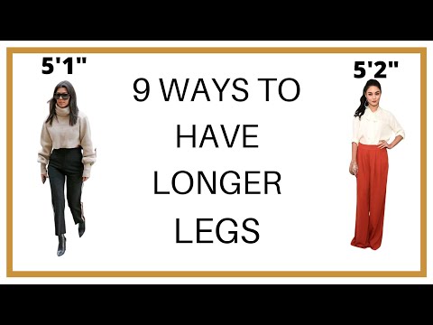 9 Ways to Make Your Legs Look Longer Instantly - Fashion Tips for