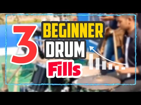 3 Fills To Impress YOUR Friends |easy beginner drum fills  -Drum Lesson