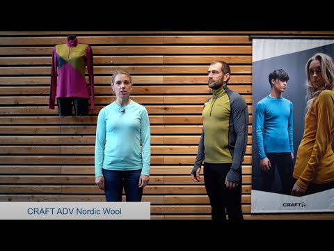 Craft ADV Nordic Wool HZ triko dámské