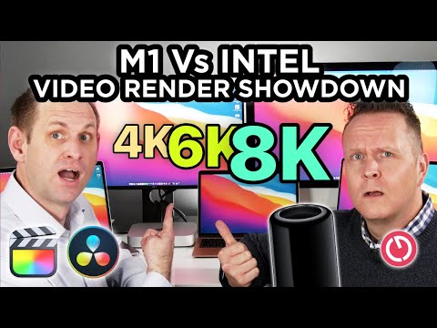 M1 Vs INTEL MAC: Video Render SHOWDOWN