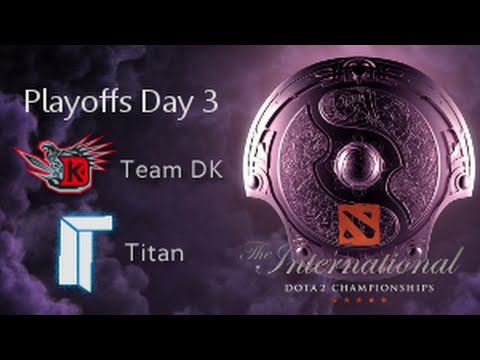 DOTA 2 #TI4 - Playoffs Day 3 - DK vs Titan - Uneditted Highlights 10