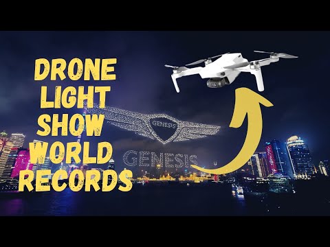 Amazing DRONE Light Show Guinness World Records with BIGGEST Drone Display in CHINA