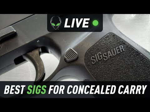 Best Sig Sauer Concealed Carry Guns - Alien Gear Holsters Live!