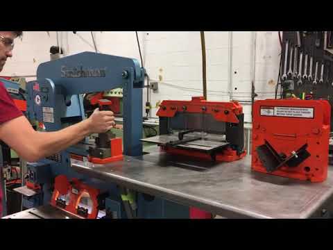 Scotchman 3 Different Styles of Hydraulic Ironworker Machines