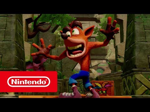 Crash Bandicoot N. Sane Trilogy - Trois jeux remasterisés le 10 juillet ! (Nintendo Switch)