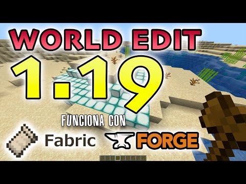 WORLDEDIT Mod 1.19 - How to DOWNLOAD and INSTALL WorldEdit for 1.19 (Fabric and Forge)