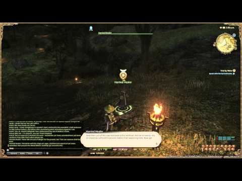 Final Fantasy XIV  A Realm Reborn - Conjurer Lv15 Quest - Trial by Water