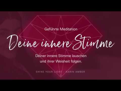 DIE INNERE STIMME HÖREN – Geführte Meditation