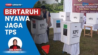 Polisi Bertaruh Nyawa Mengawal TPS Sangat Rawan di Daerah Pedalaman