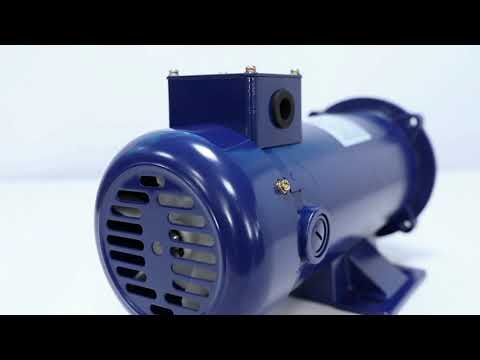 Permanent magnet DC totally enclosed  motor