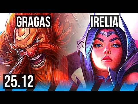 GRAGAS vs IRELIA (MID) | KR Master | 25.12