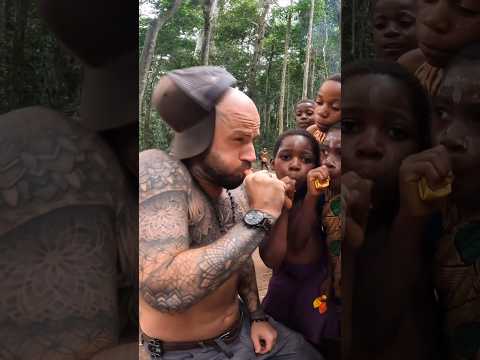 Showing Magic Tricks to Tribes 🪄 #magic #tribes #africa