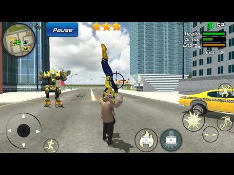 Spider Rope Superhero Crime Battle Ninja Gangster City | Flying Spider Hero City - Android GamePlay