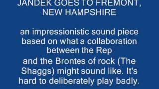 Jandek Goes To Fremont, New Hampshire