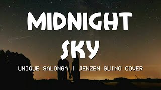 Unique Salonga - Midnight Sky Lyrics 🎵 | Jenzen Guino Cover