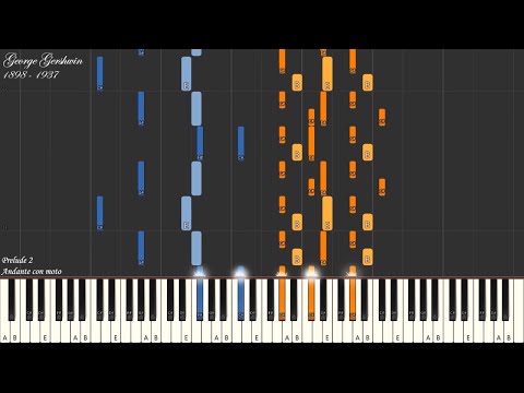 George Gershwin - Three Preludes | Piano Synthesia | Library of Music