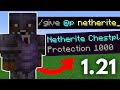 How To Get Protection 1000 Armor In Minecraft 1 21 Java And Bedrock